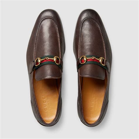 gucci brogue shoes for men|men gucci loafers brown style.